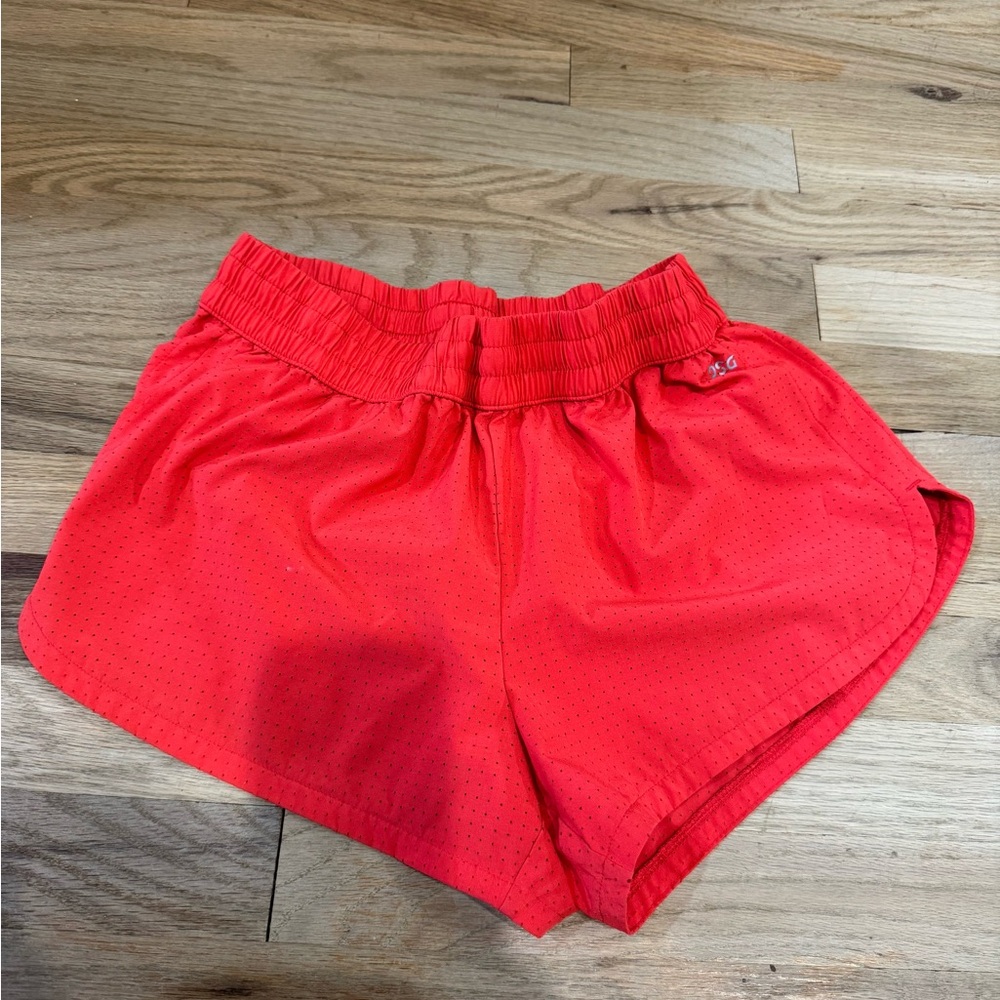 DSG Women's Vibrant Red Athletic Shorts